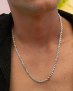 Classic Silver Rope Chain