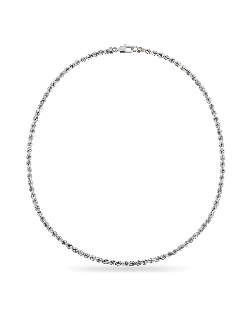 Classic Silver Rope Chain