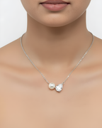 Pearl and Pear Necklace