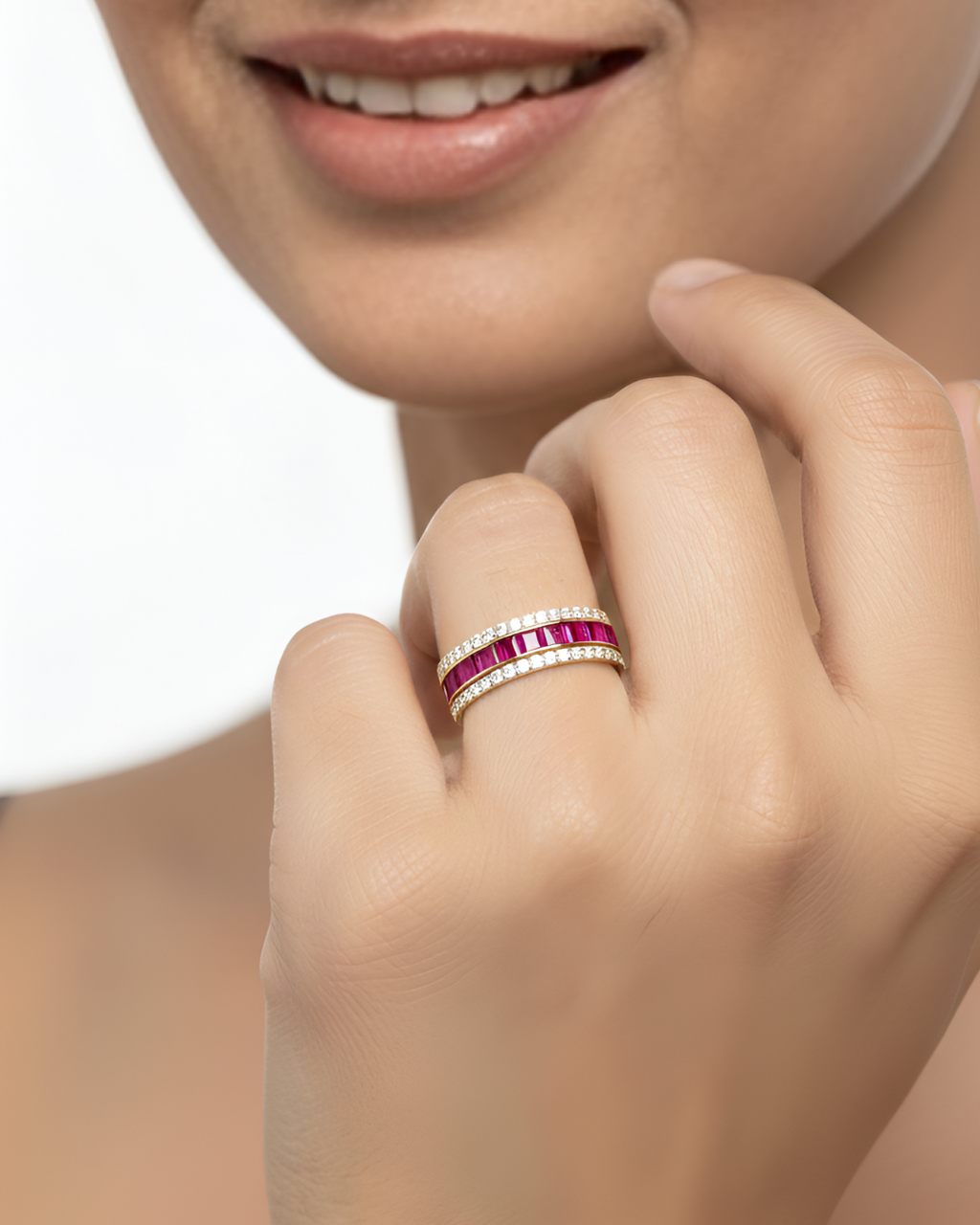 The Ruby Band Ring