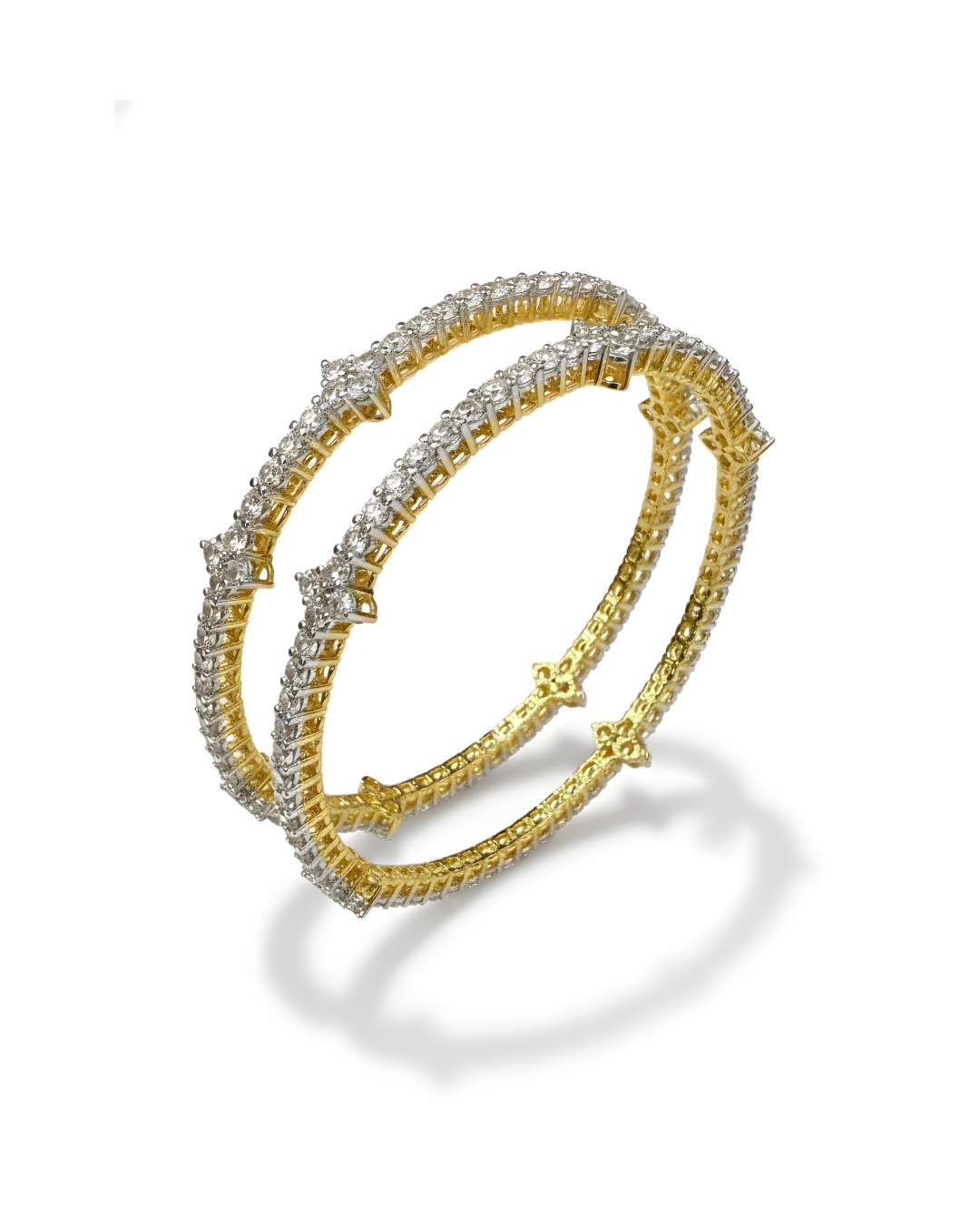 Stone set bangle