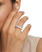 Stellar Marquise Eternity Ring