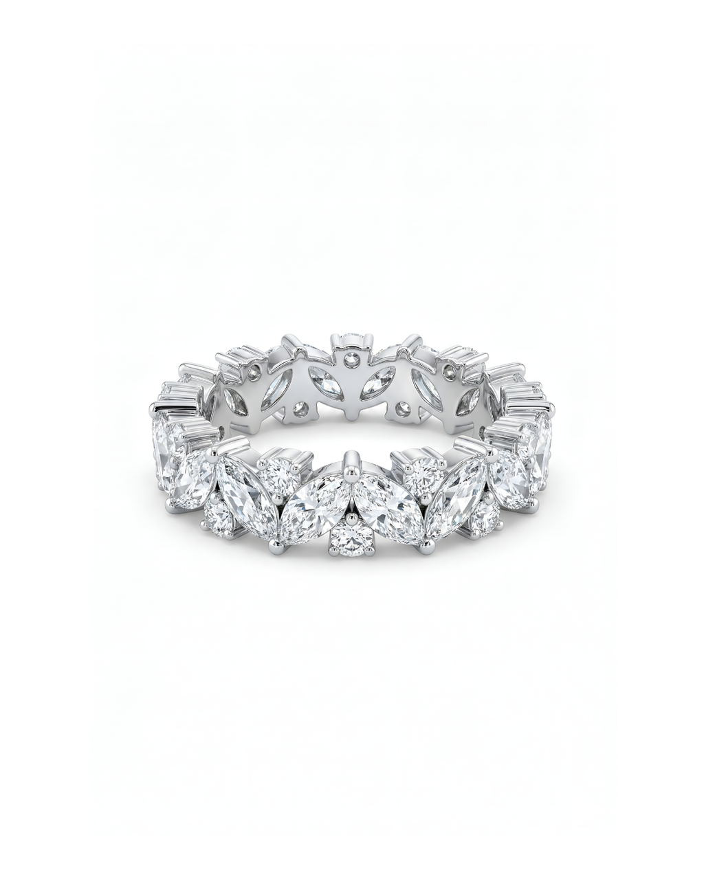 Stellar Marquise Eternity Ring