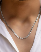 Silver Curb Chain