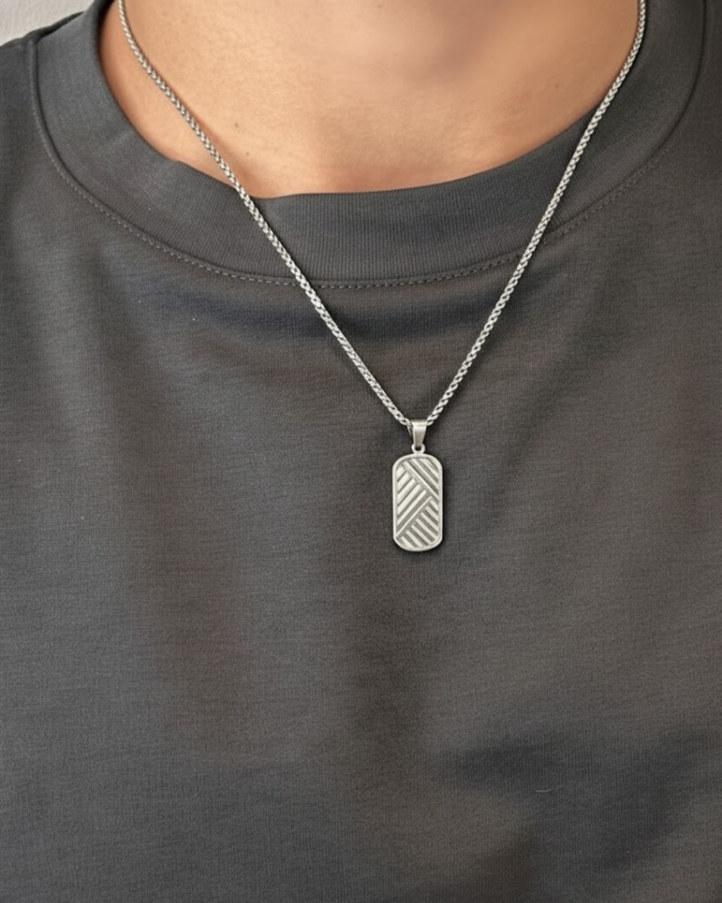 The Silver Monarch Pendant