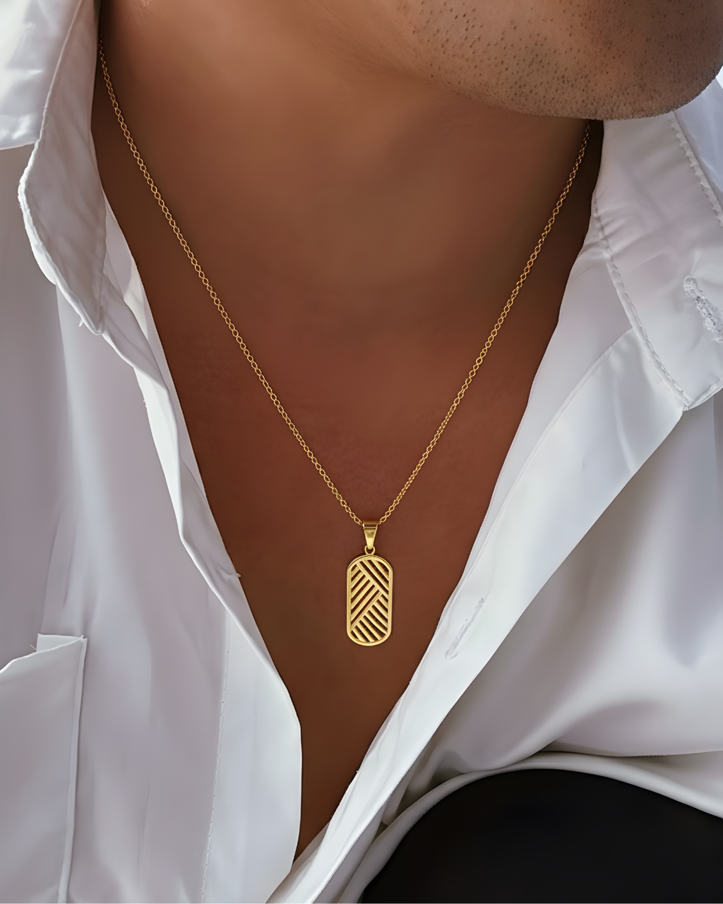 The Golden Monarch Pendant