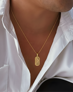 The Golden Monarch Pendant