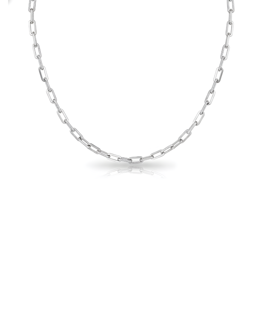 Silver Toggle Chain Necklace