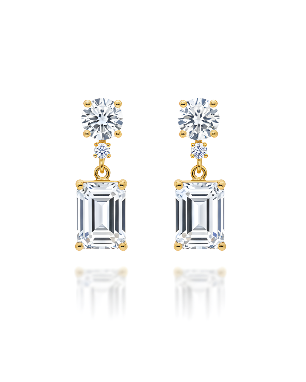 Emerald Drop Earrings