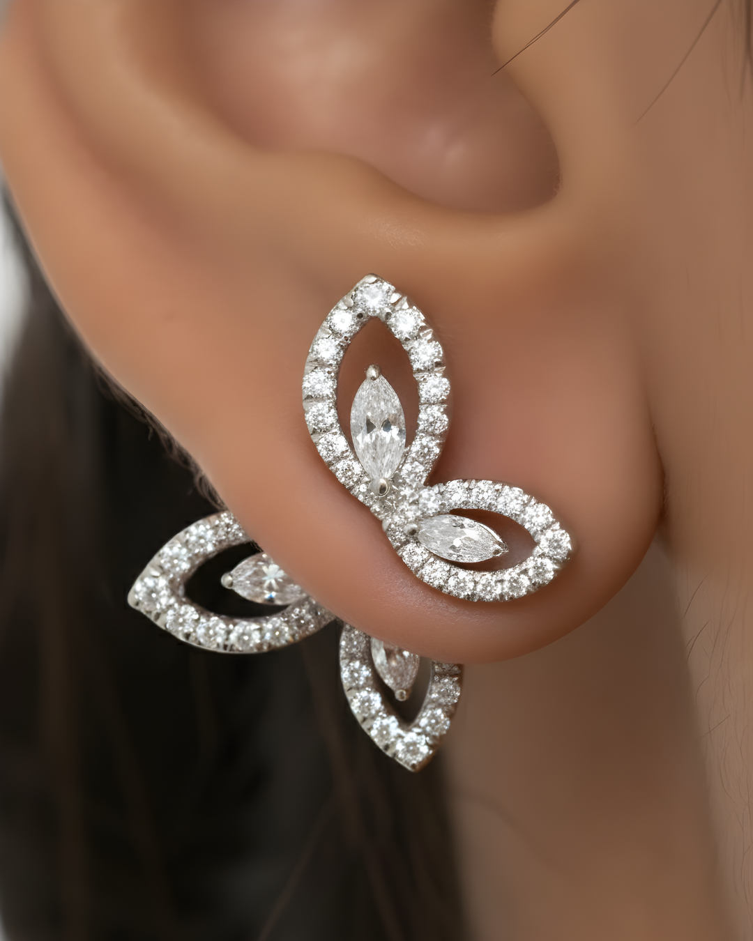 Pavone Earrings