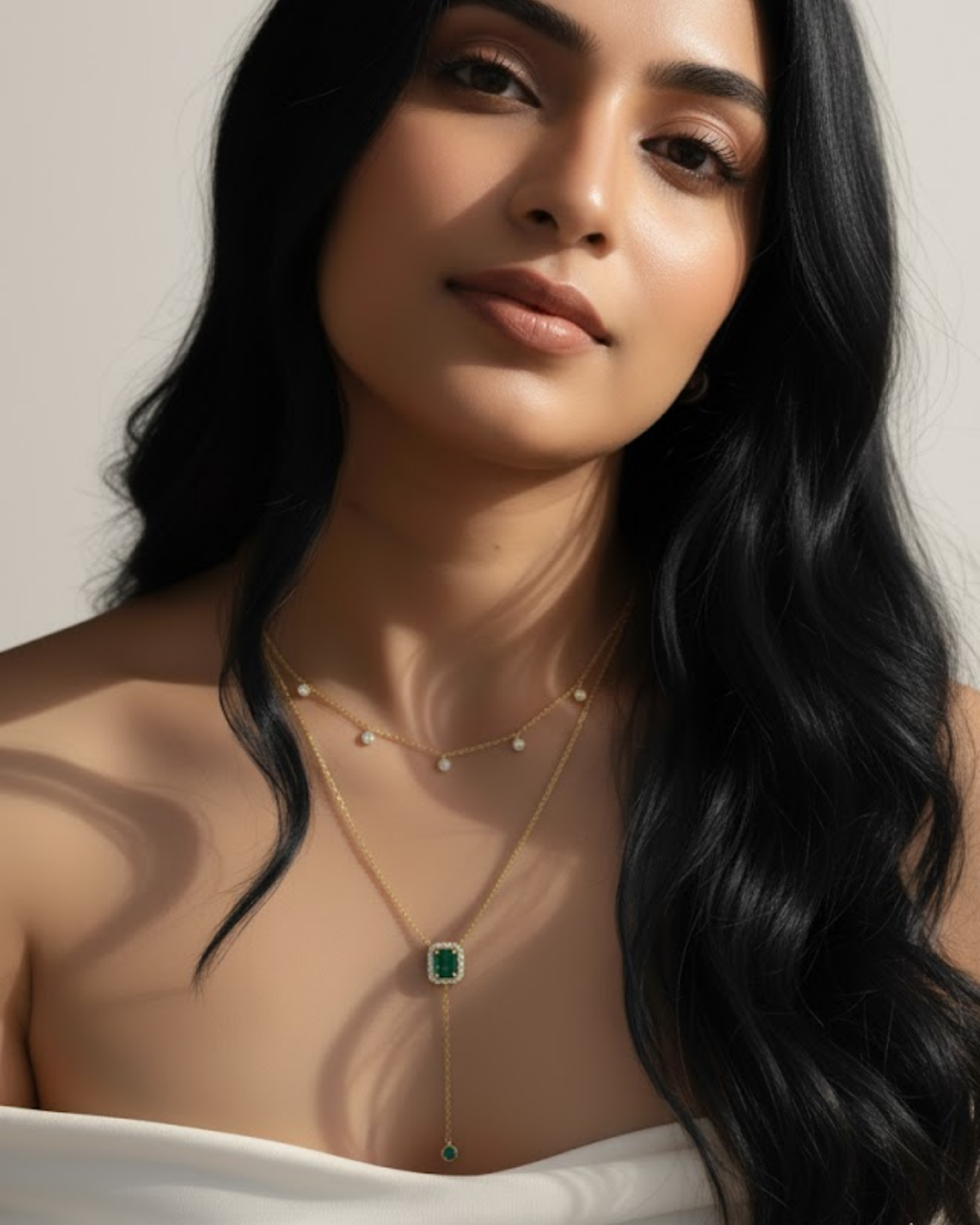 Verde Cascade Necklace