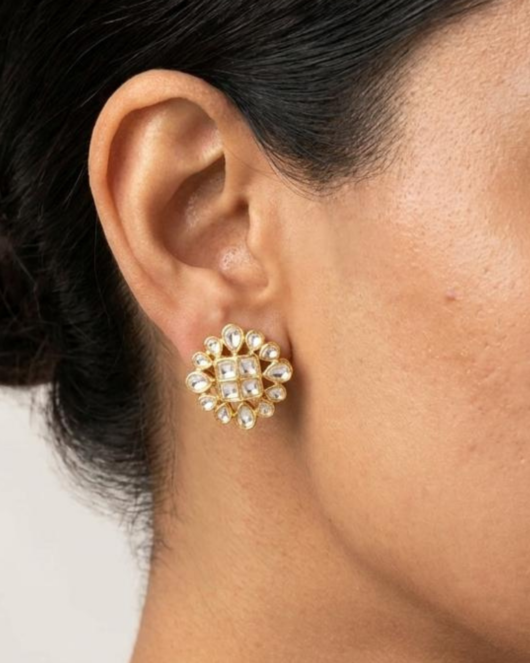 Flora Polki Studs
