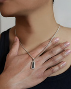 The Obsidian Pendant 925 Silver