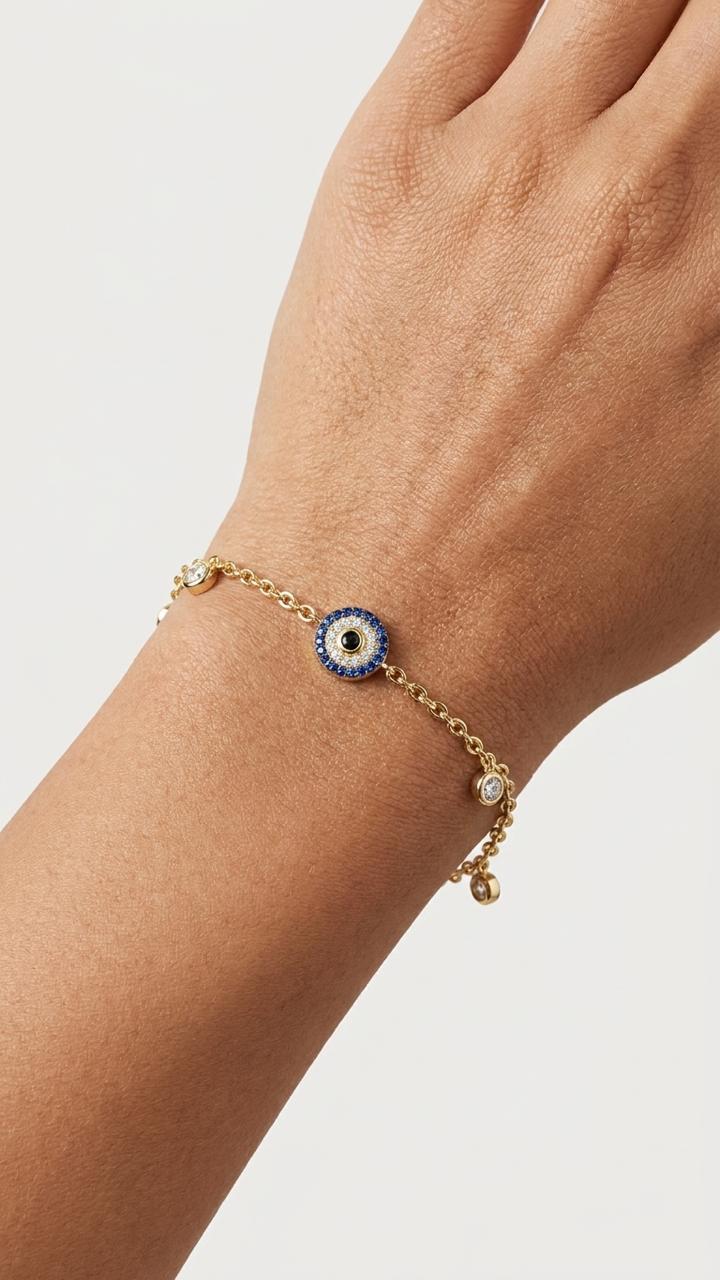 Evil Eye Charm Bracelet