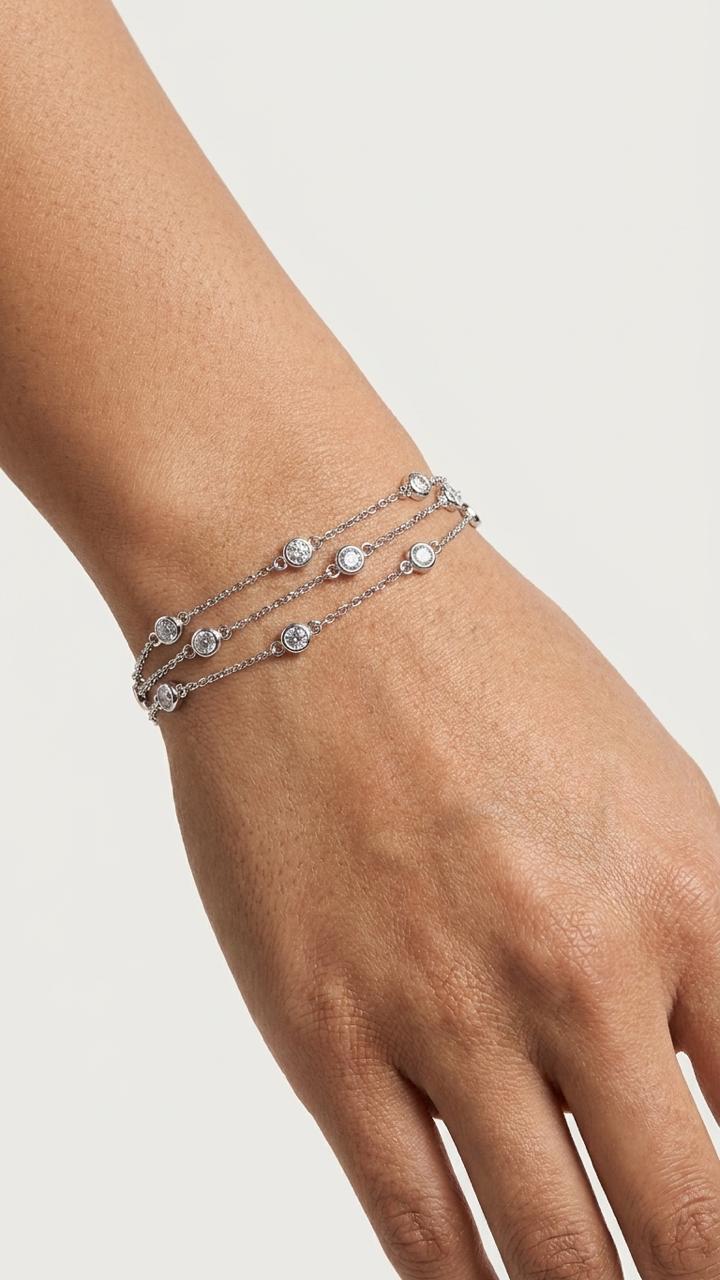 Round Link chain bracelet