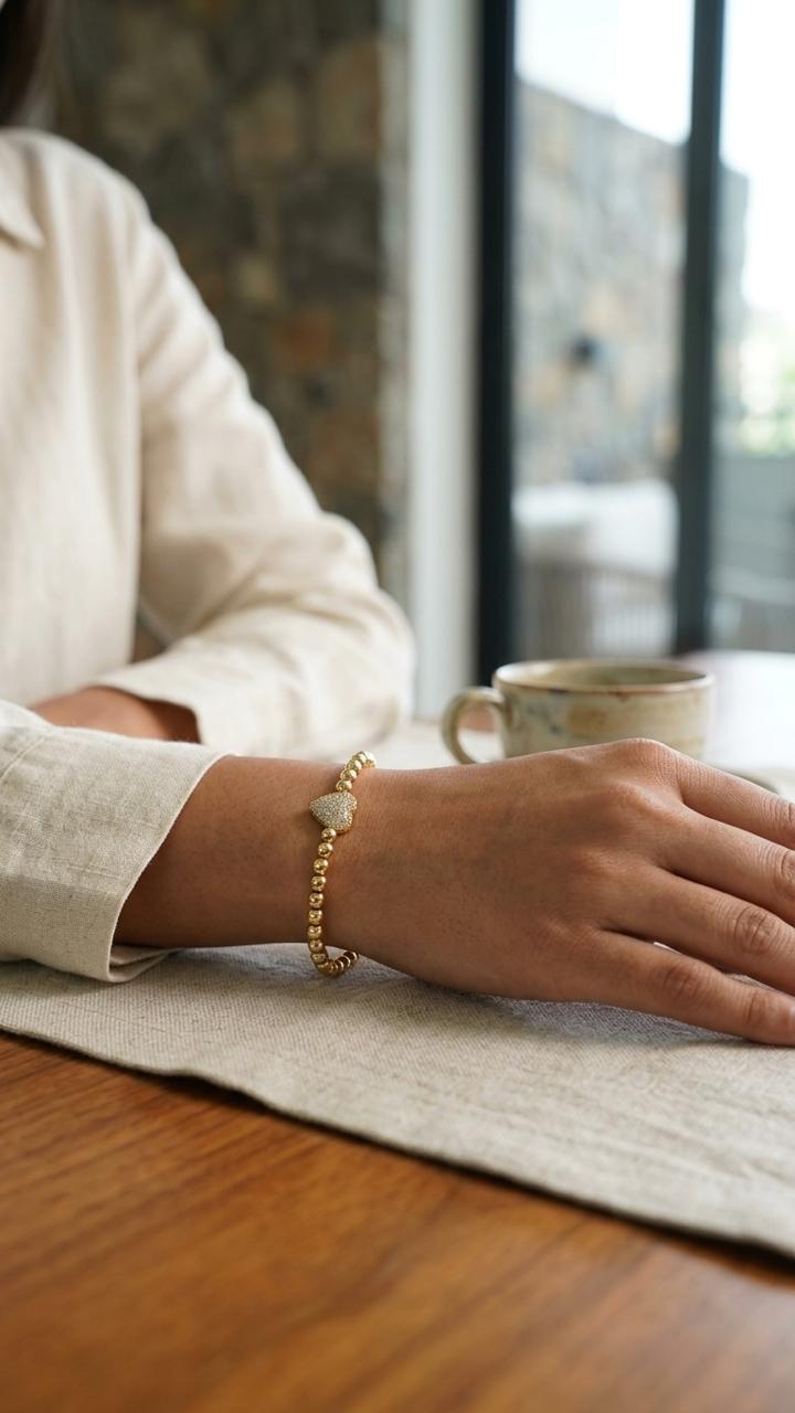 Aurelia Heart Bracelet