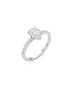 Pear Elegance Solitaire Ring