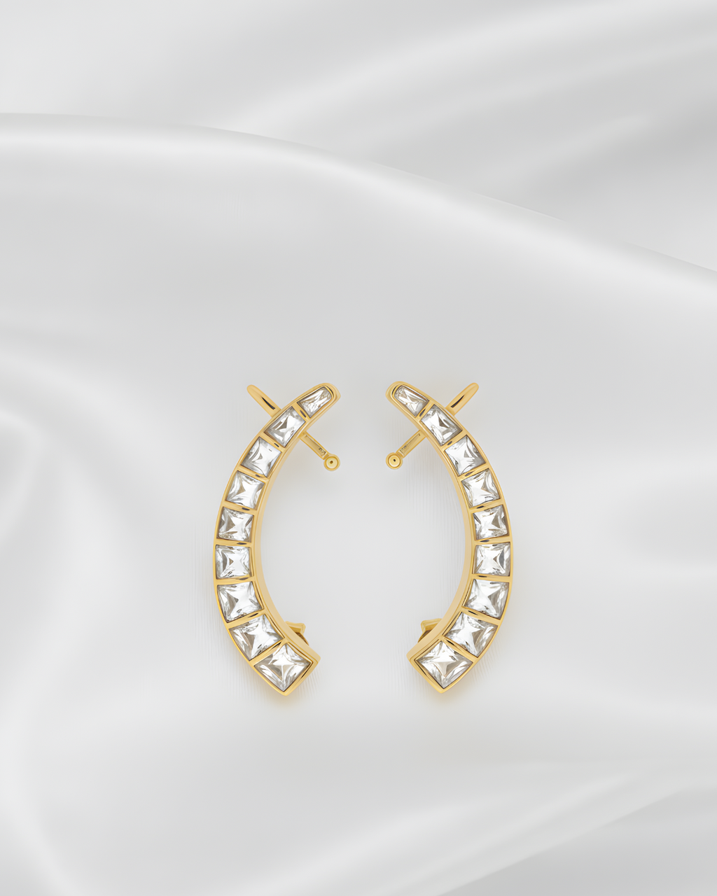 Arka Kundan Ear Cuffs