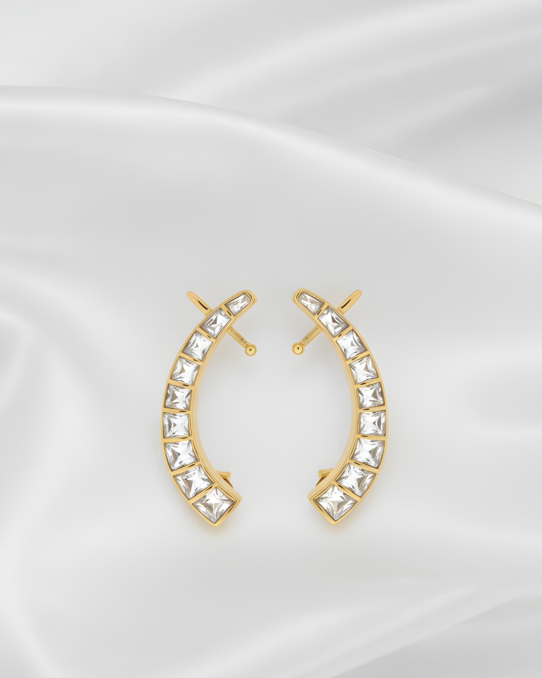 Arka Kundan Ear Cuffs