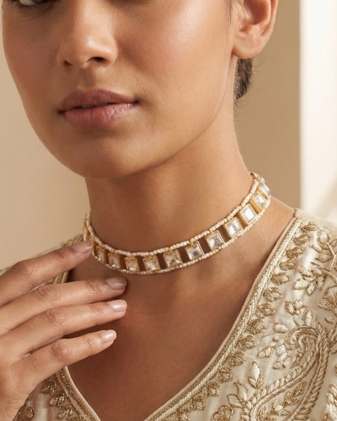 Ishira Polki Choker