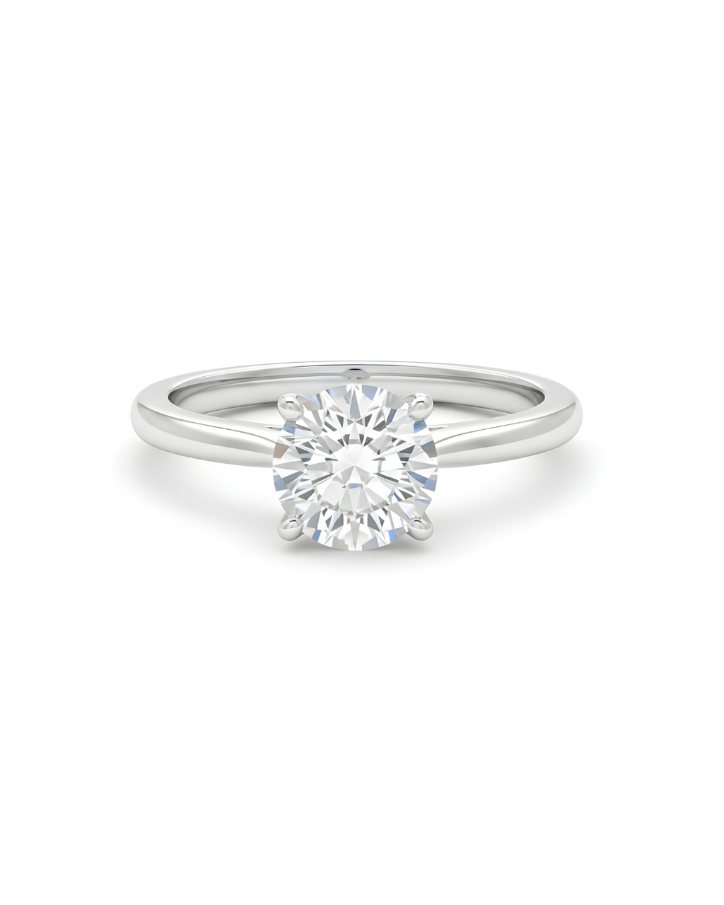Classic Round Solitaire Ring
