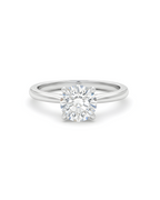 Classic Round Solitaire Ring