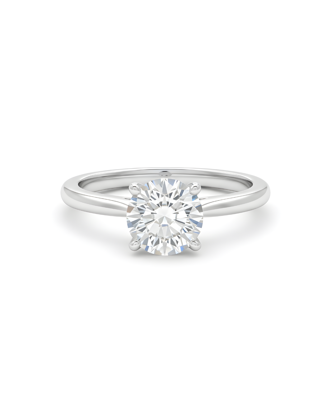 Classic Round Solitaire Ring