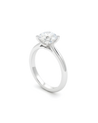 Classic Round Solitaire Ring
