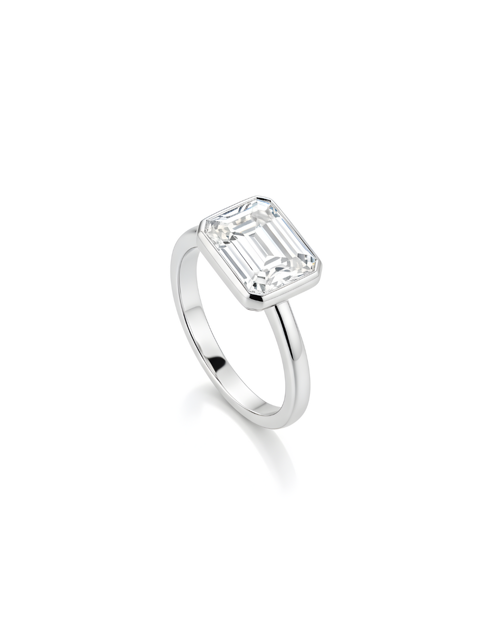Aria Solitaire Bezel Ring