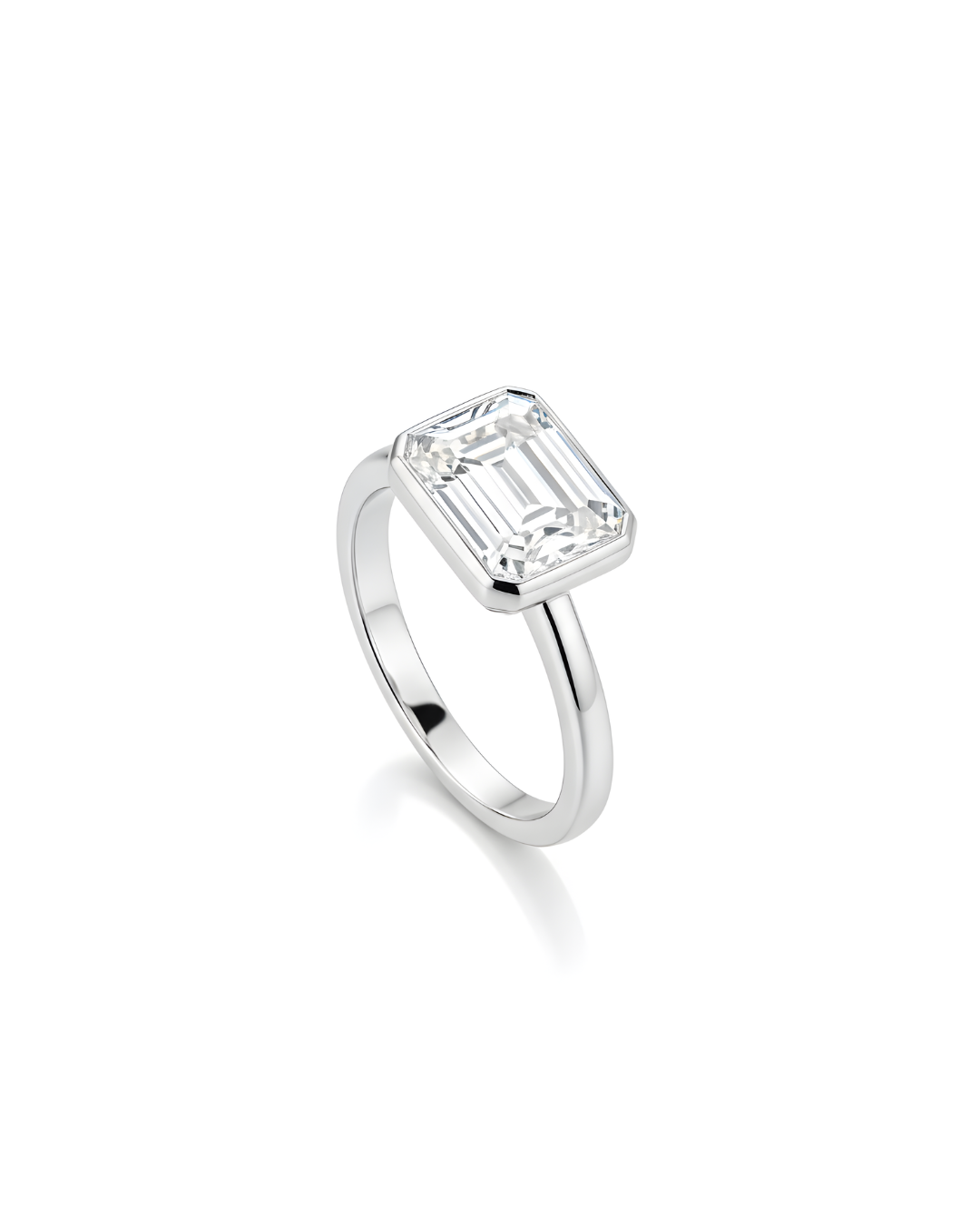 Aria Solitaire Bezel Ring