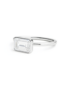 Aria Solitaire Bezel Ring