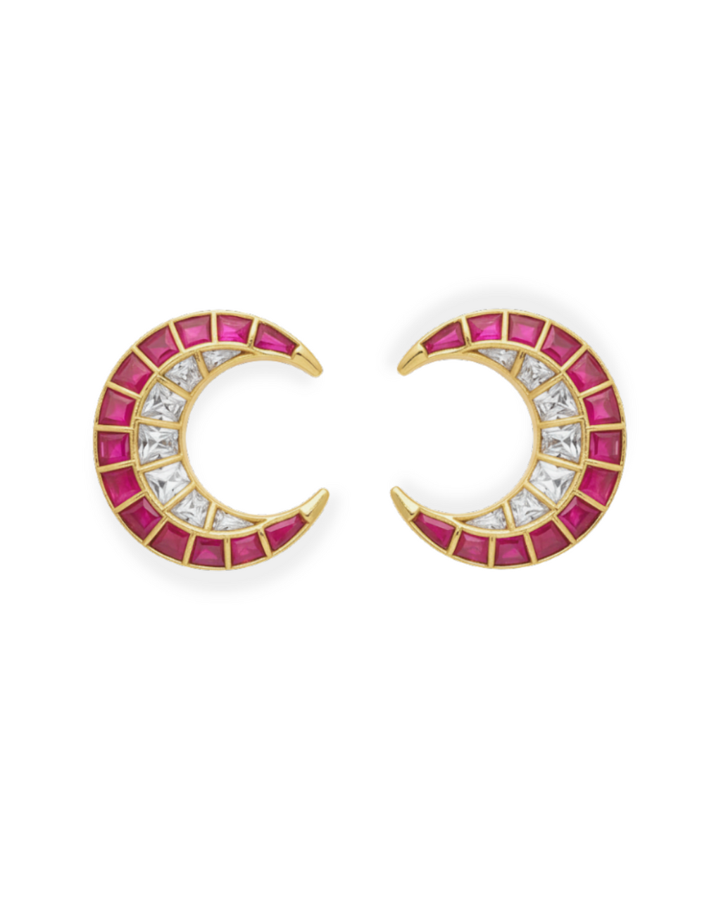 Gulabi Chandra Kundan Earrings