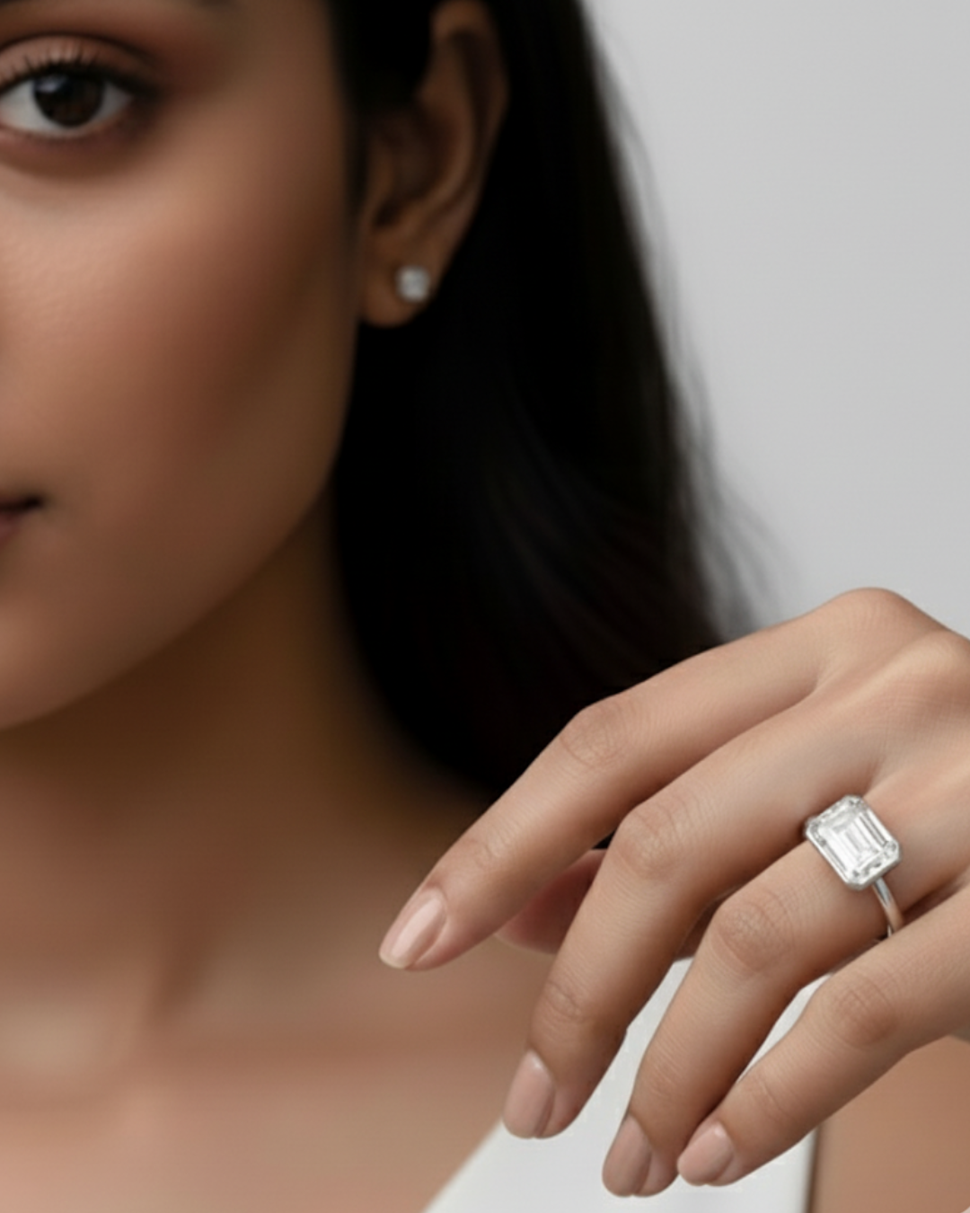 Aria Solitaire Bezel Ring