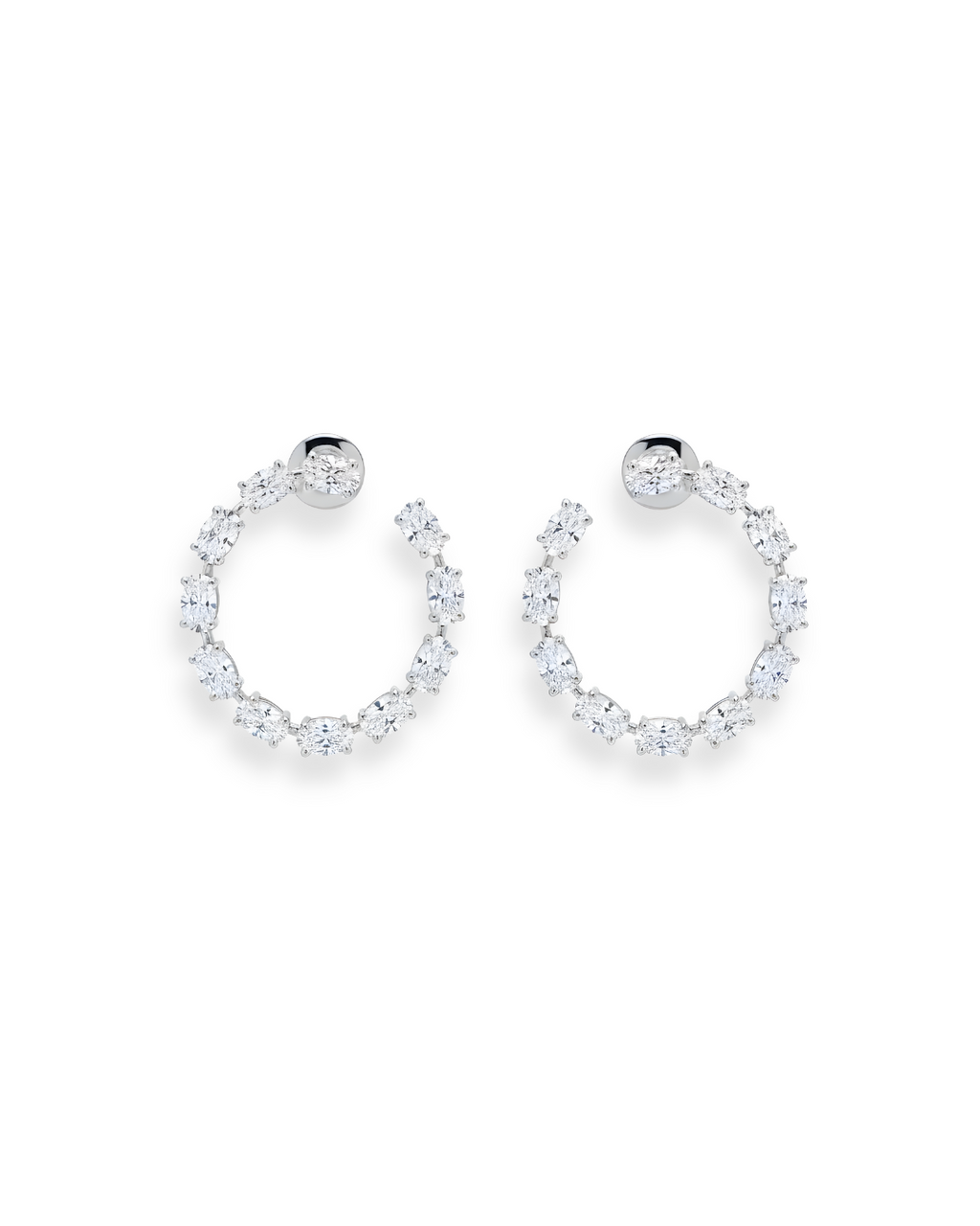 The Eclipse Oval Earrings