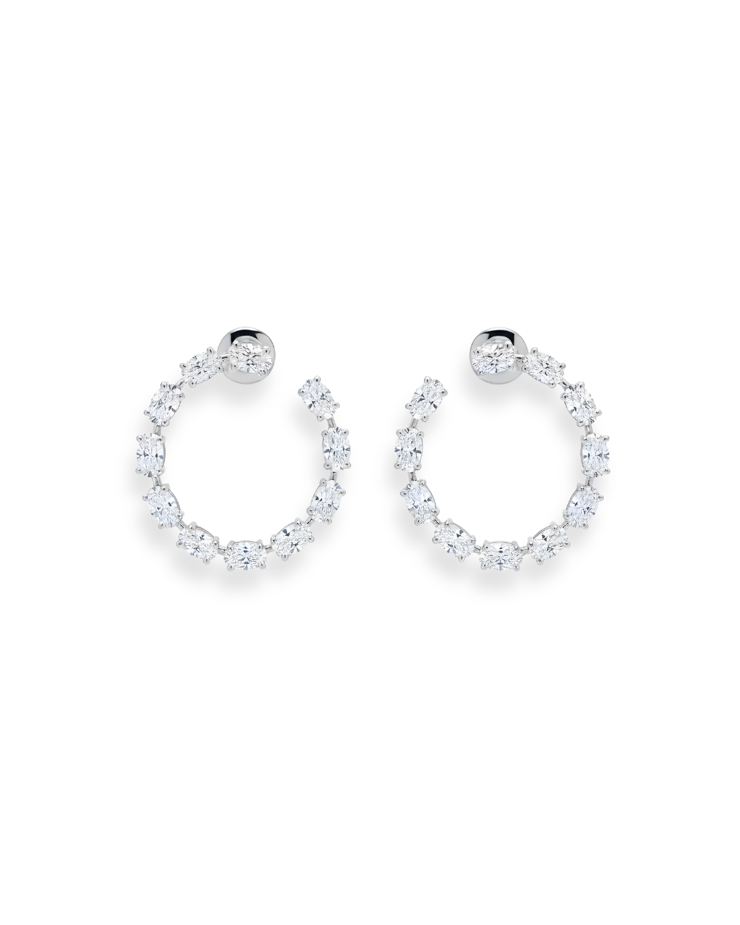 The Eclipse Oval Earrings