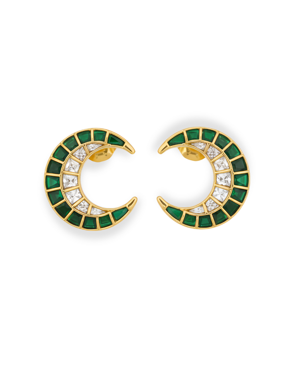 Chandra Verde Kundan Earrings