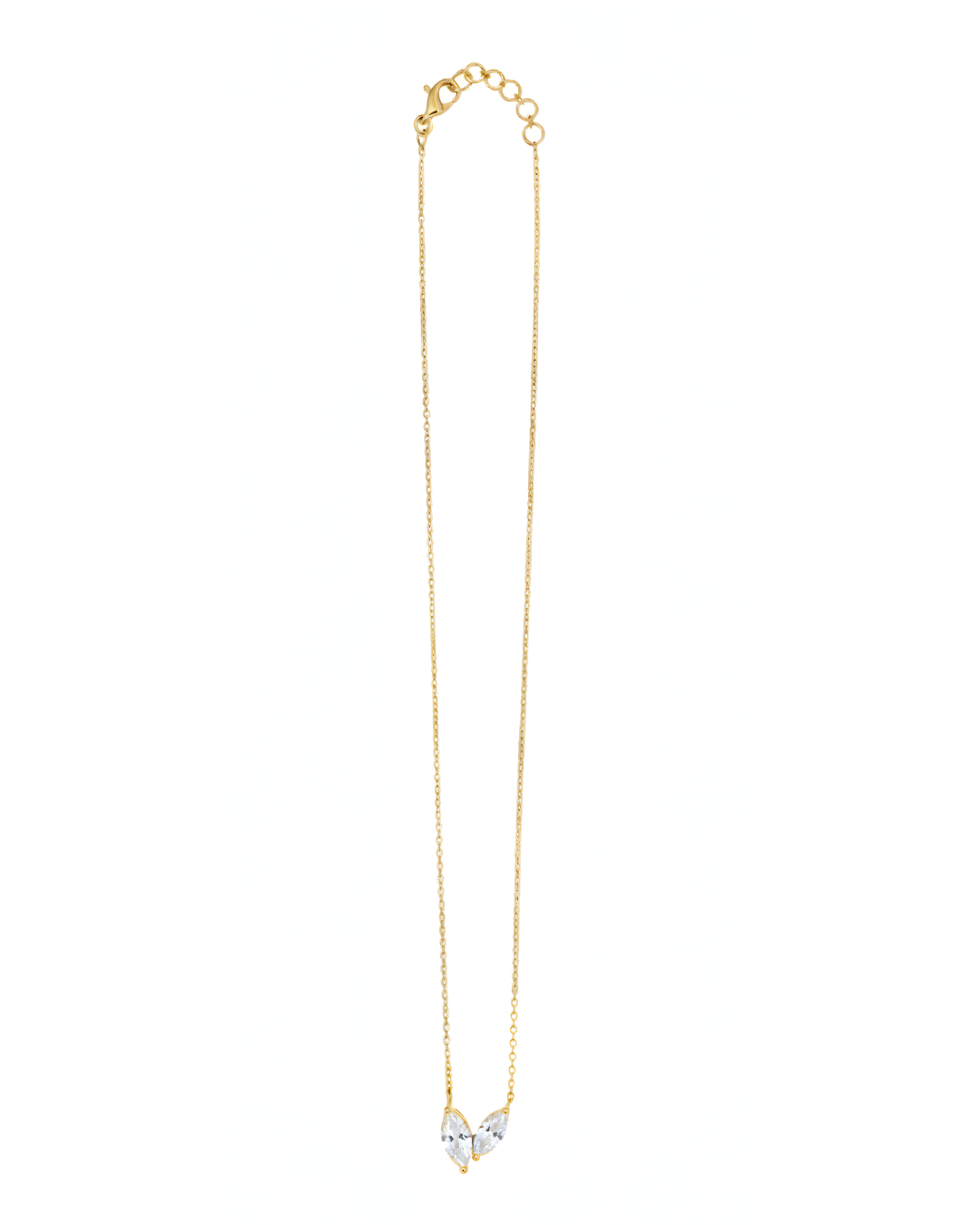 The Duo Marquise Necklace