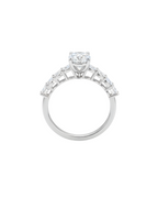 Oval Radiance Solitaire Ring