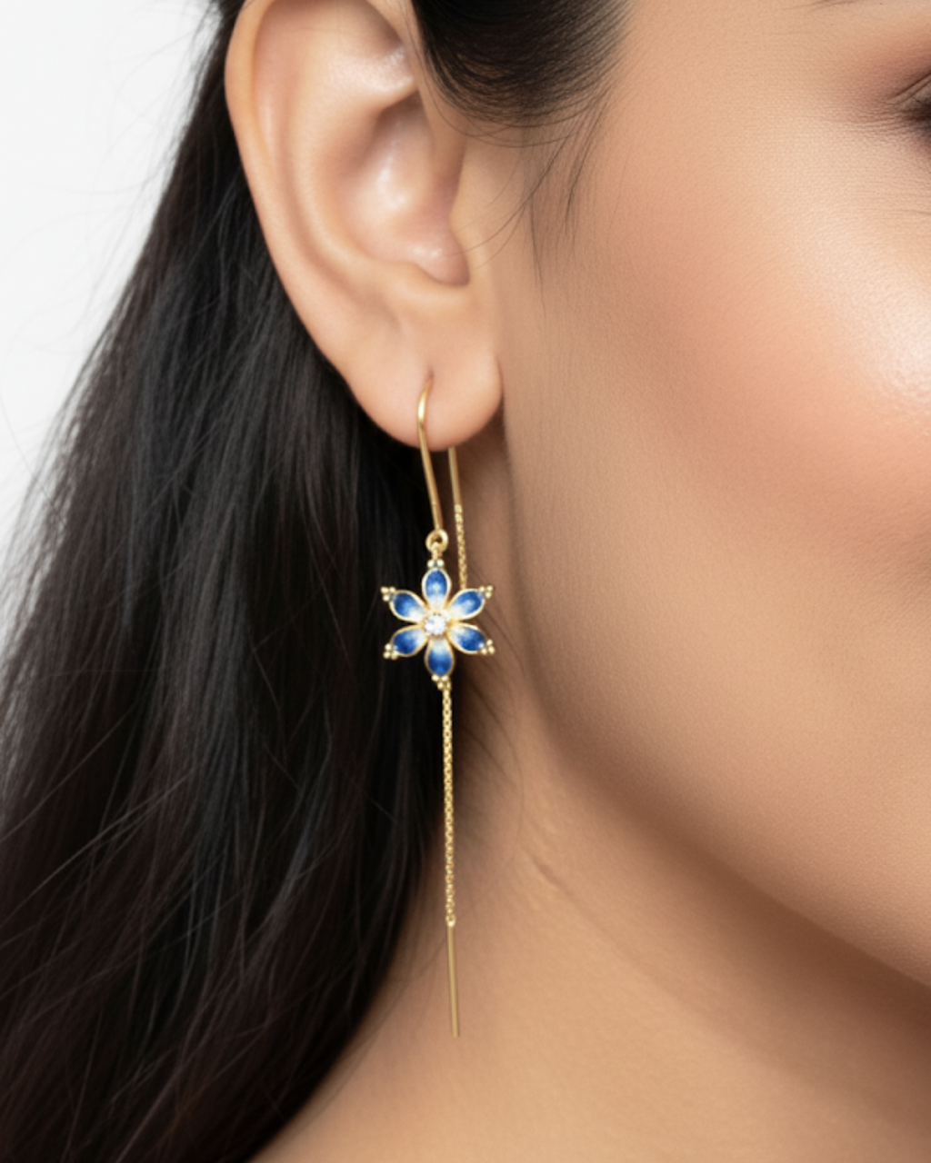 Phool Sui Dhaga Earrings