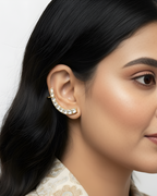 Arka Kundan Ear Cuffs