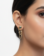 Pakshi Pearl Chain Earrings