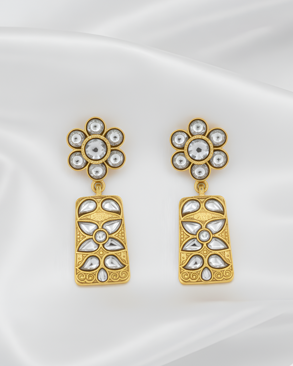 Kanika Kundan Earrings
