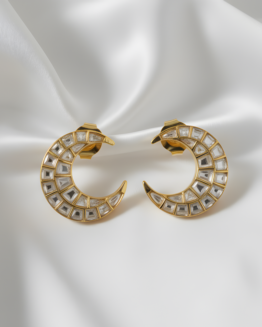 Chandra Kundan Earrings