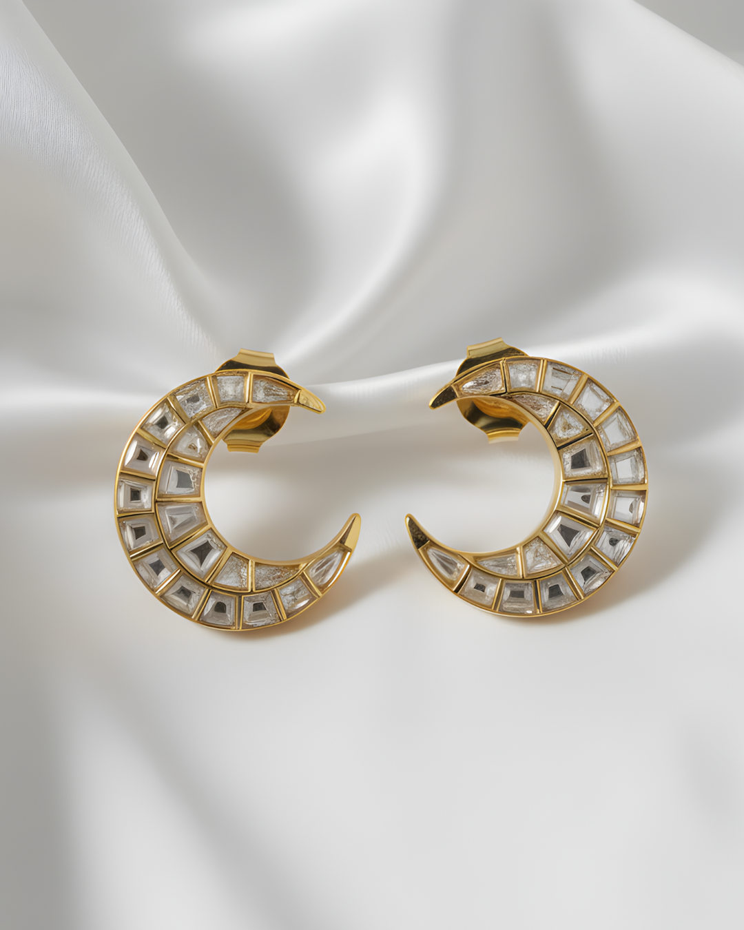 Chandra Kundan Earrings