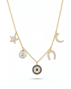 Evil Eye Charm Necklace