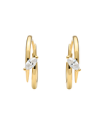 Aurora Marquise Hoop earrings