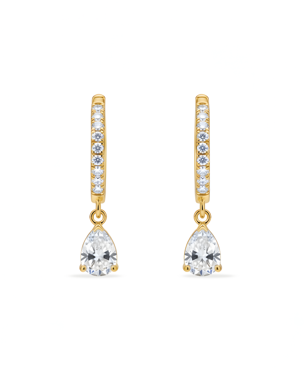 Pear Solitaire Drop Hoops
