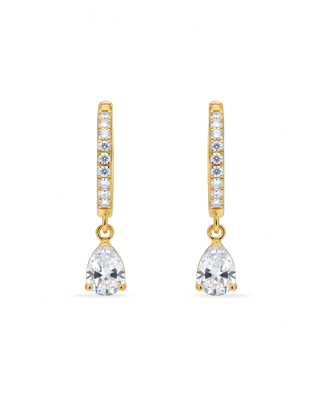 Pear Solitaire Drop Hoops