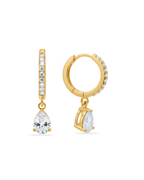 Pear Solitaire Drop Hoops