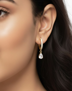 Pear Solitaire Drop Hoops